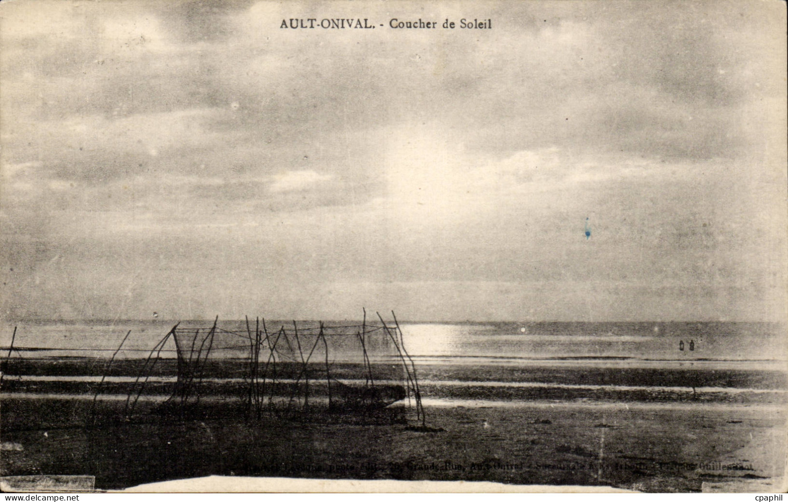 CPA Ault onival Coucher de soleil