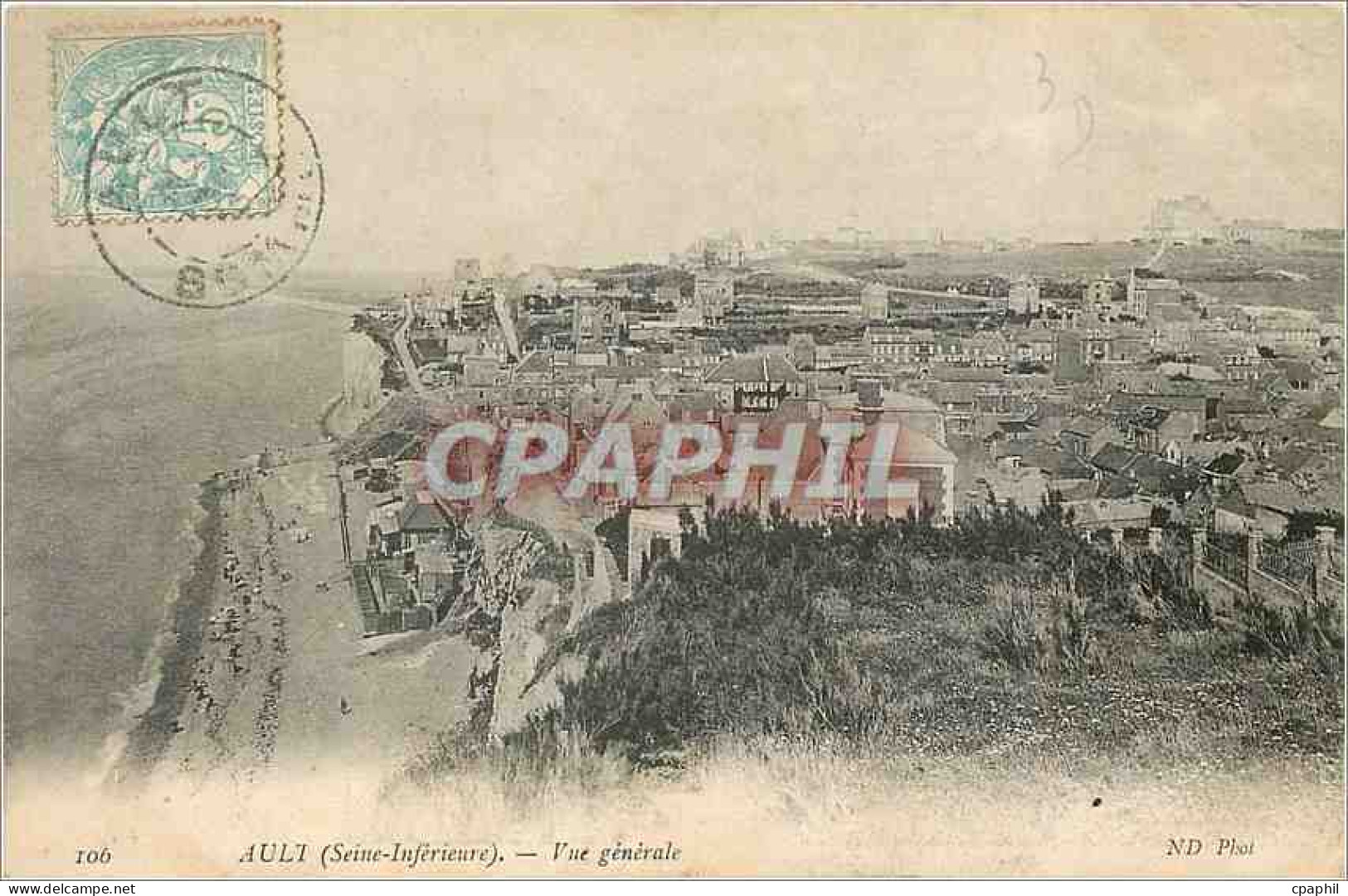 CPA Ault Seine Inferieure Vue generale