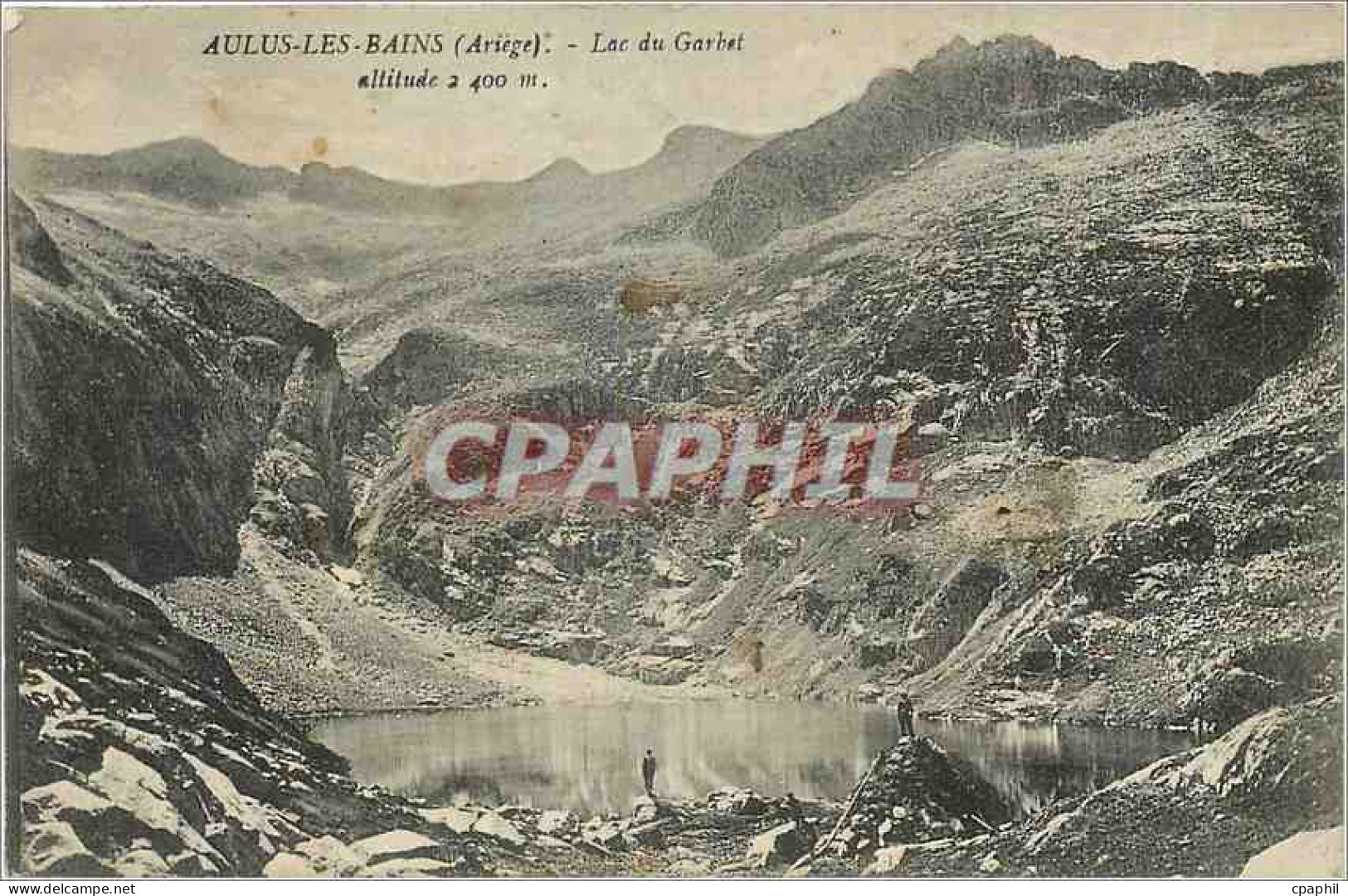 CPA Aulus-les-Bains - Lac du Garbet