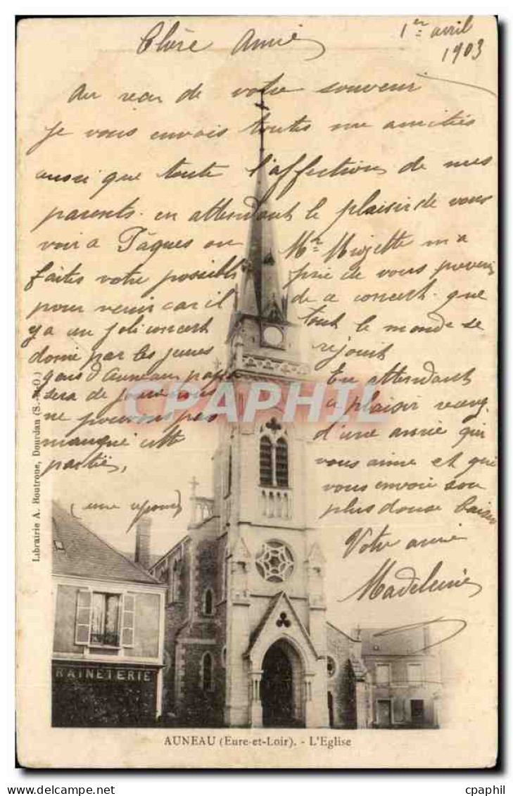 CPA Auneau L'eglise