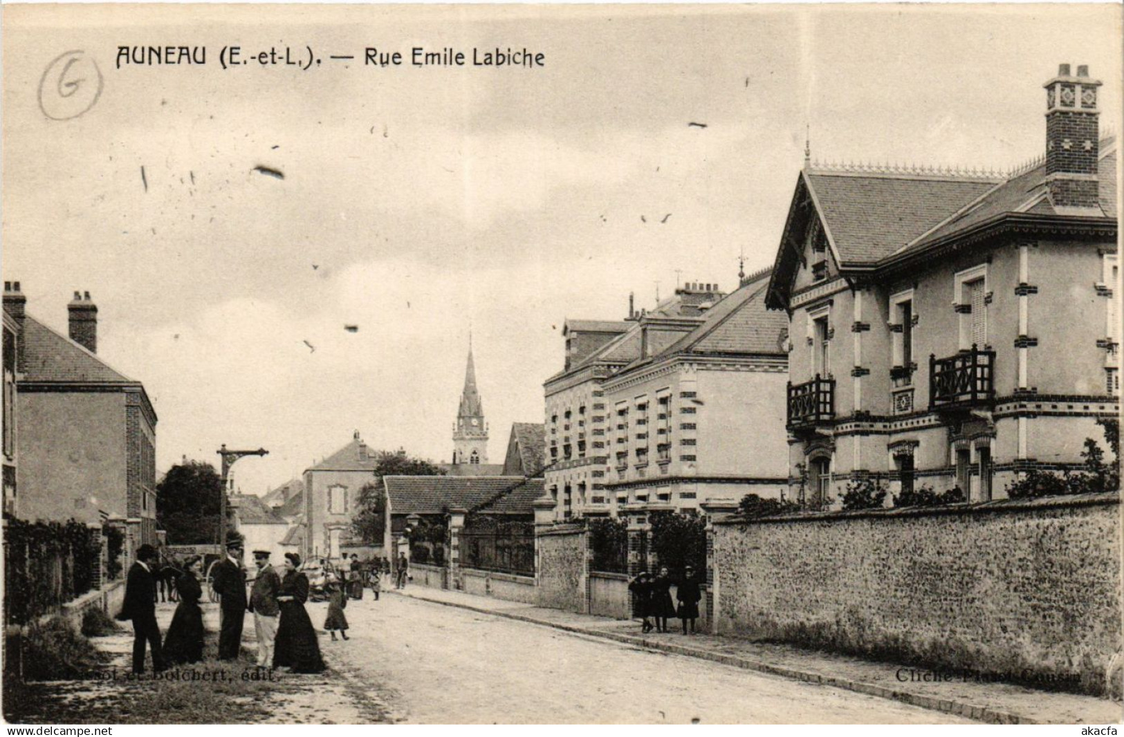 CPA AUNEAU - Rue Emile Labiche (385520)