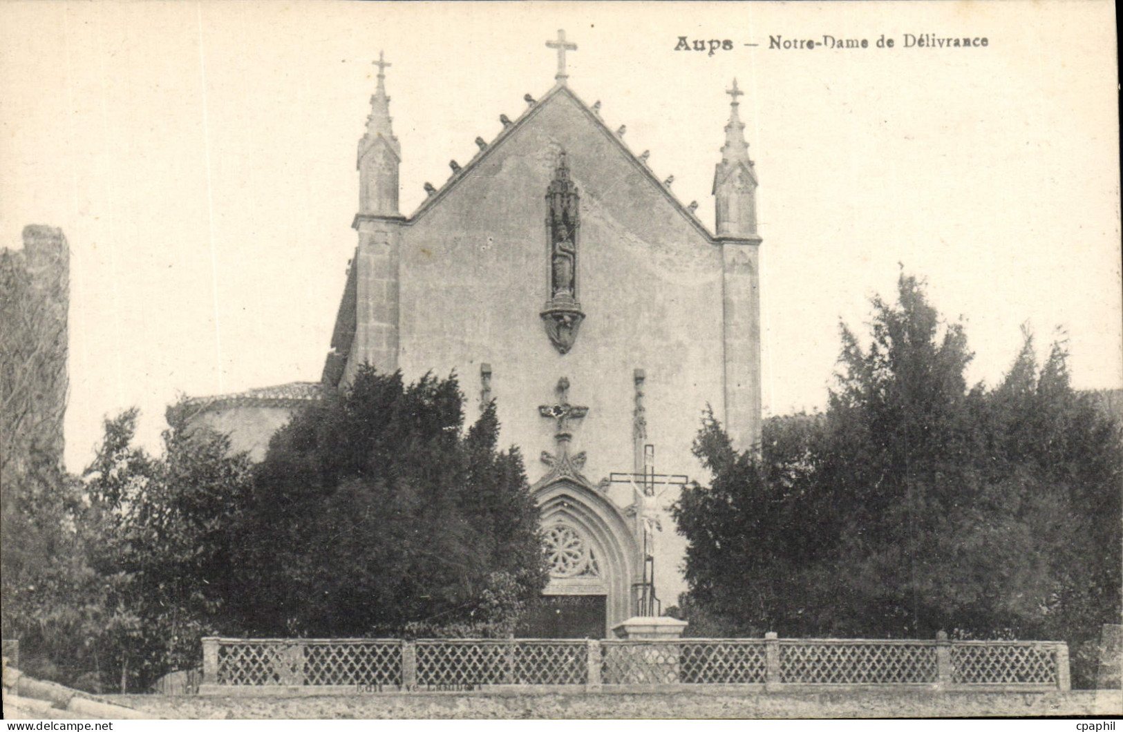 CPA Aups Notre Dame de Delivrance