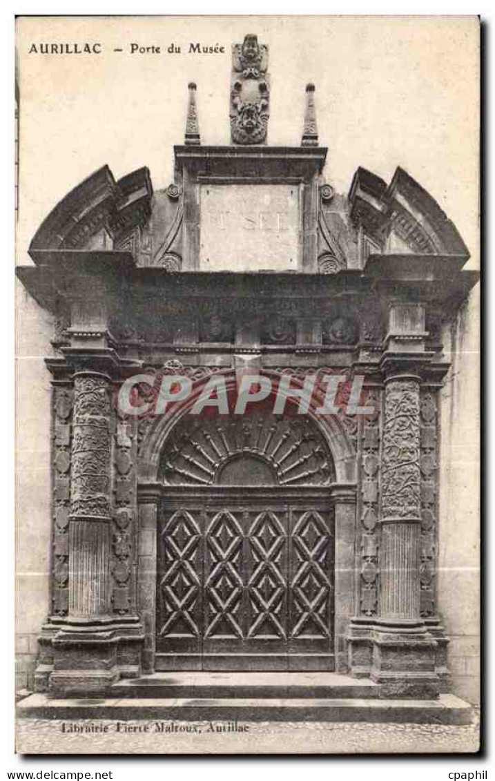 CPA Aurillac Porte du Musee
