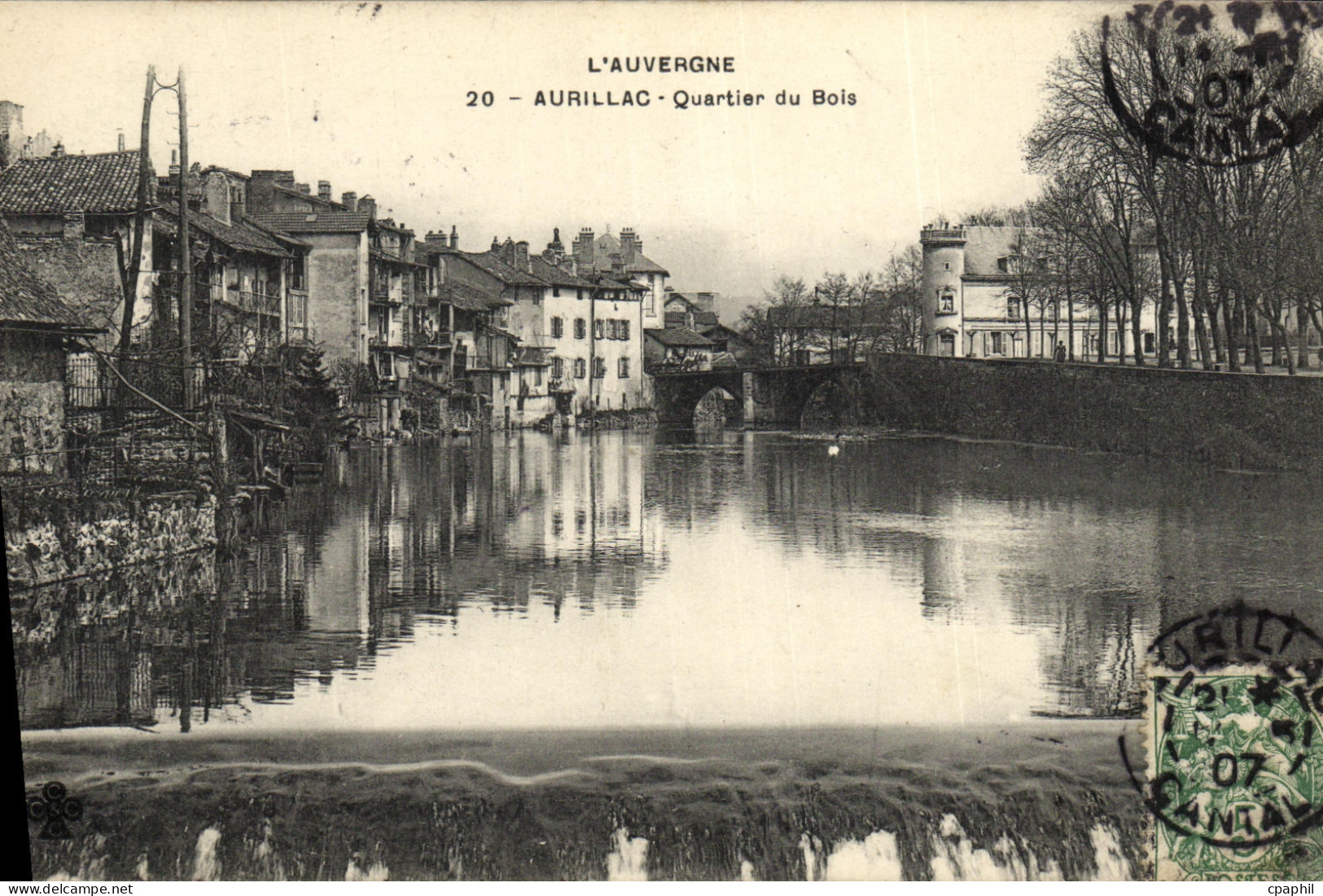 CPA Aurillac Quartier du Bois