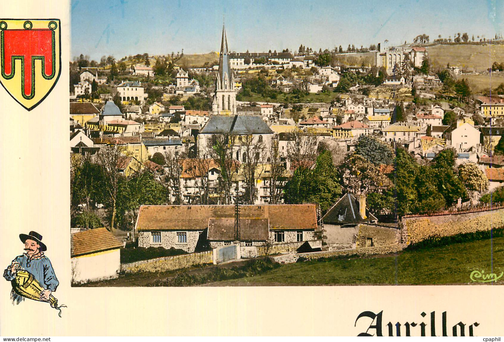 CPA Aurillac Vue Generale
