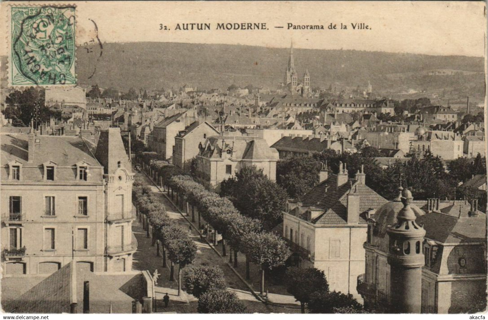 CPA AUTUN Autun-Moderne - Panorama de la Ville (1190591)