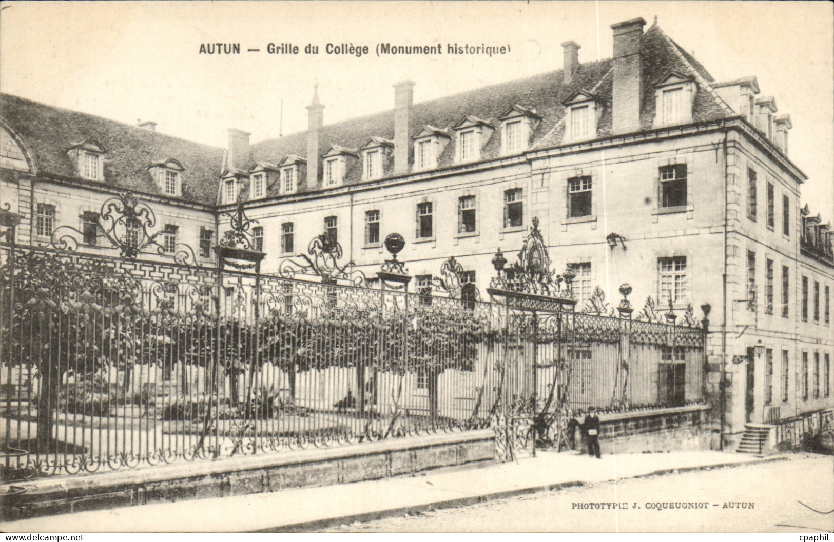 CPA Autun Grille du college