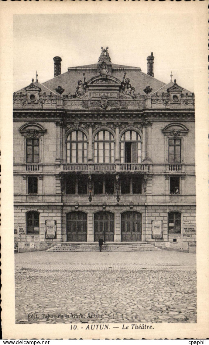 CPA Autun Le theatre