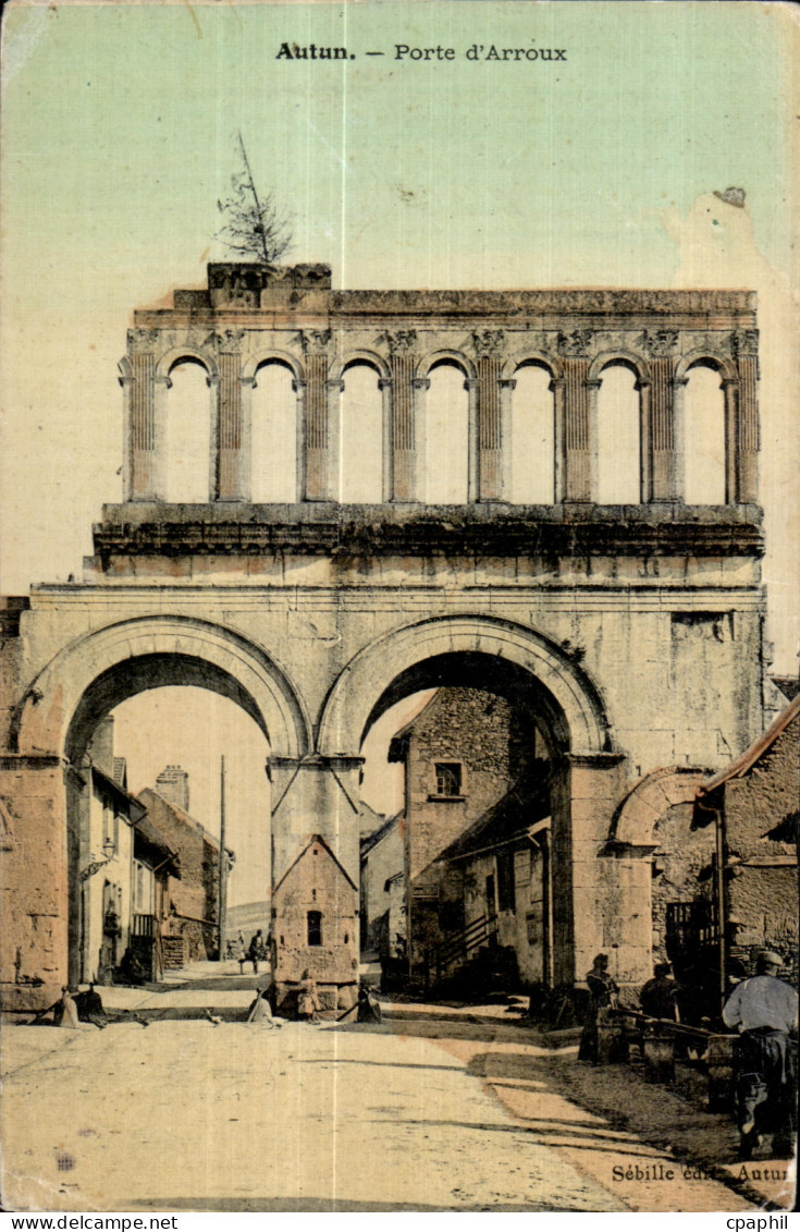 CPA Autun Porte d Arroux