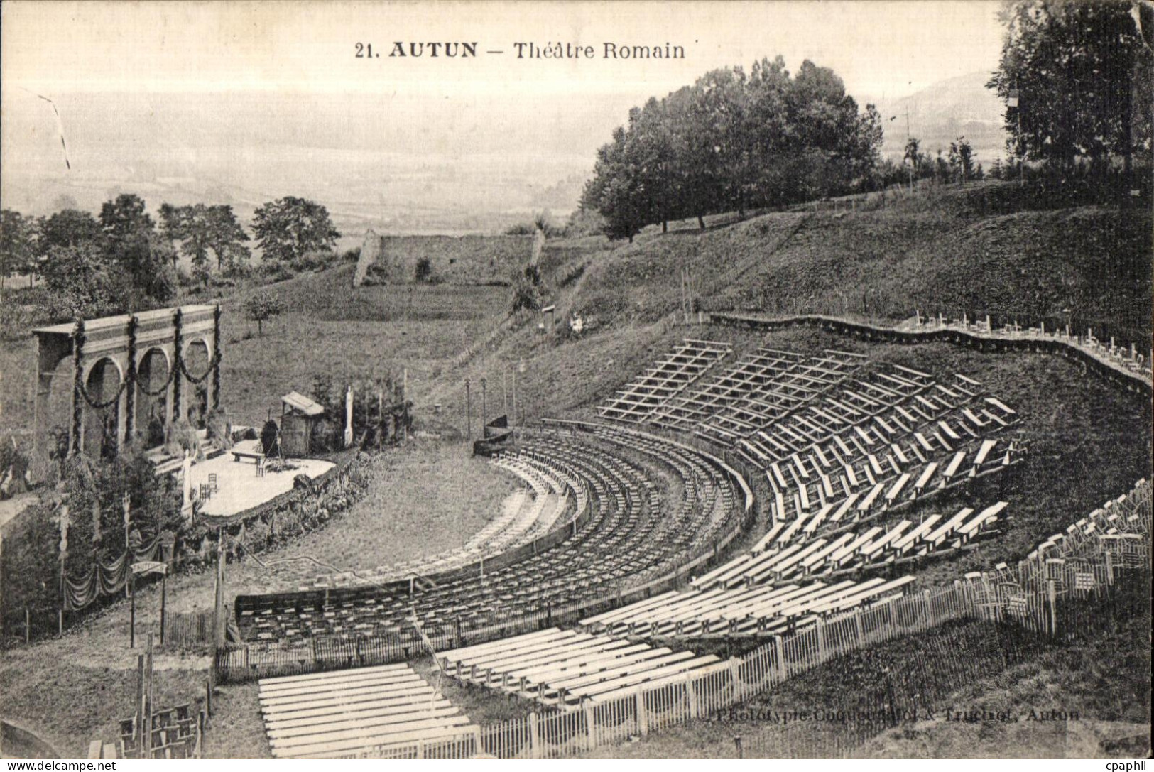 CPA Autun Theatre Romain