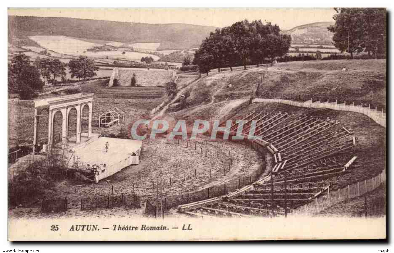 CPA Autun Theatre Romain