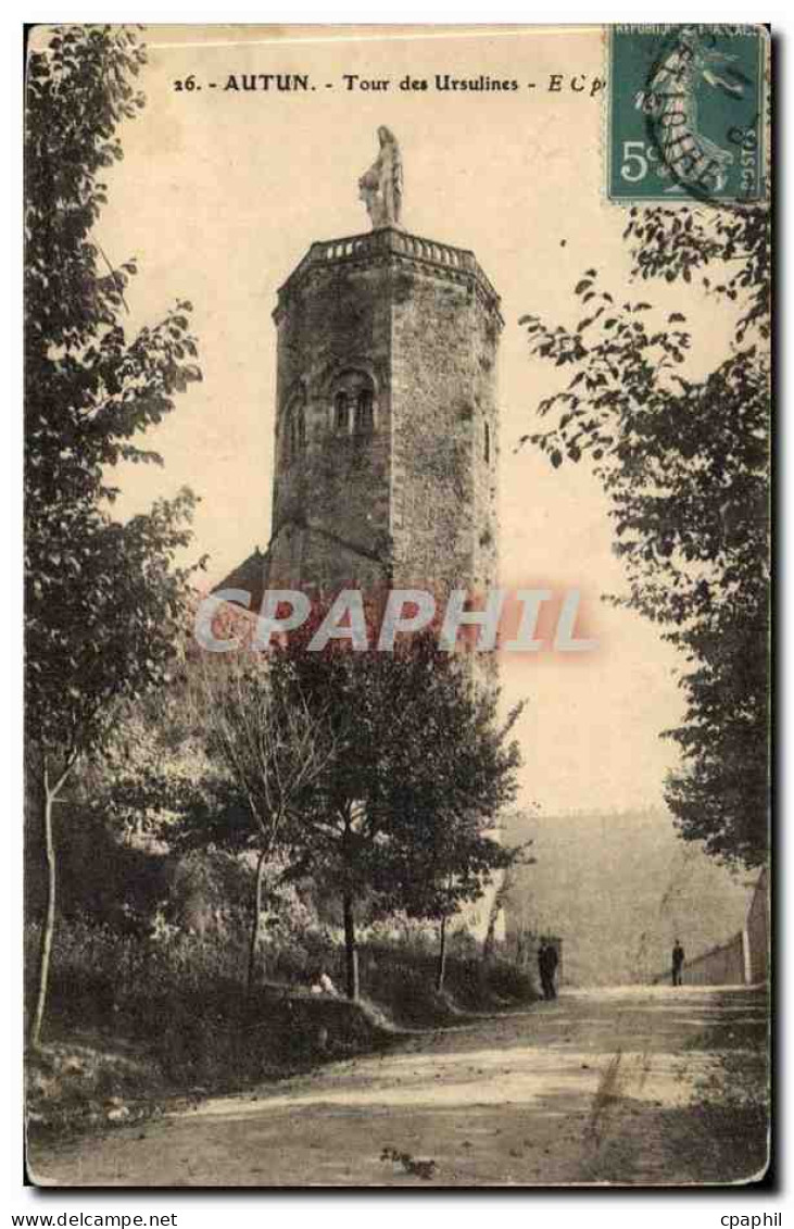 CPA Autun Tour des Ursulines