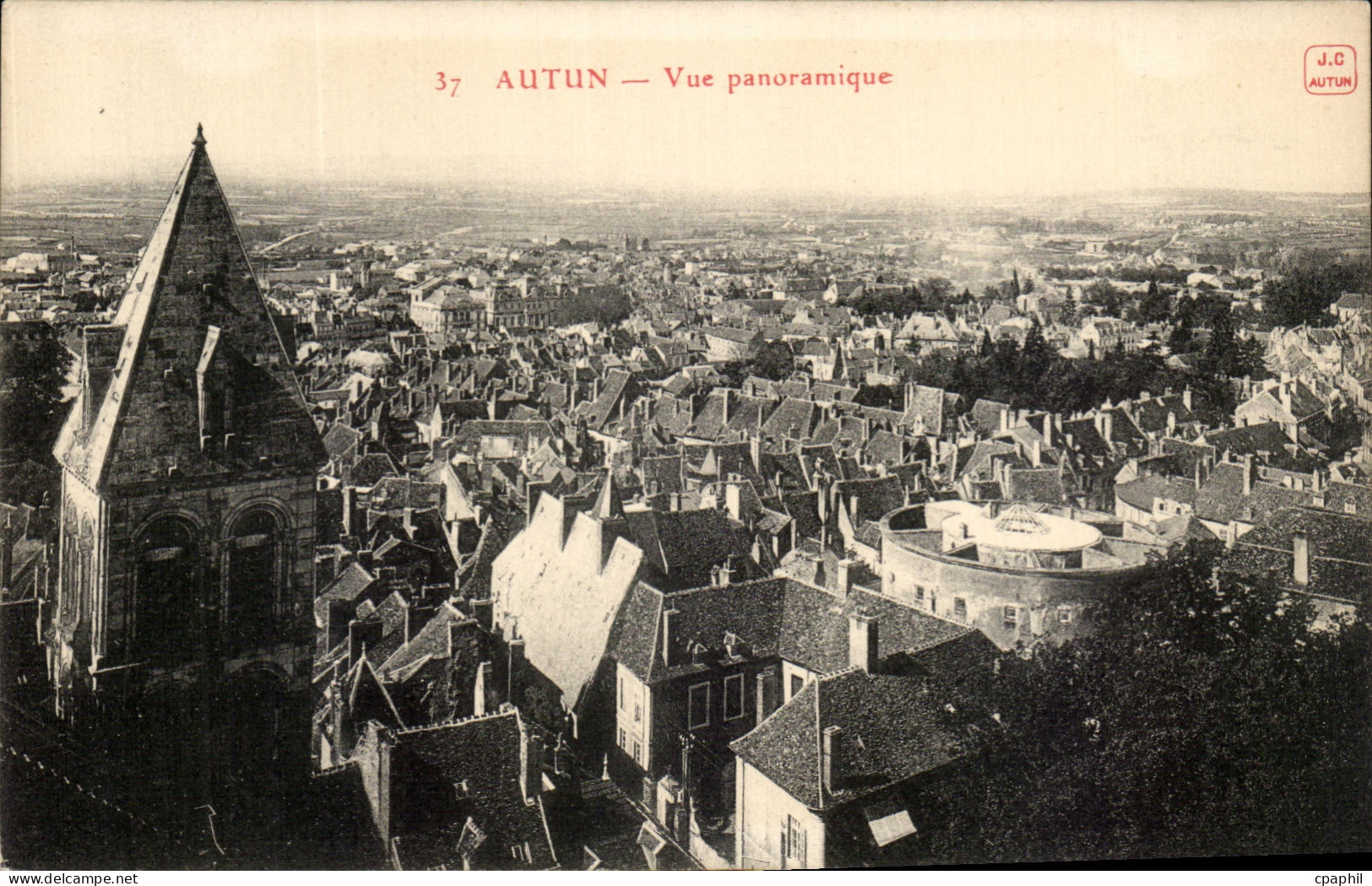 CPA Autun Vue Panoramique
