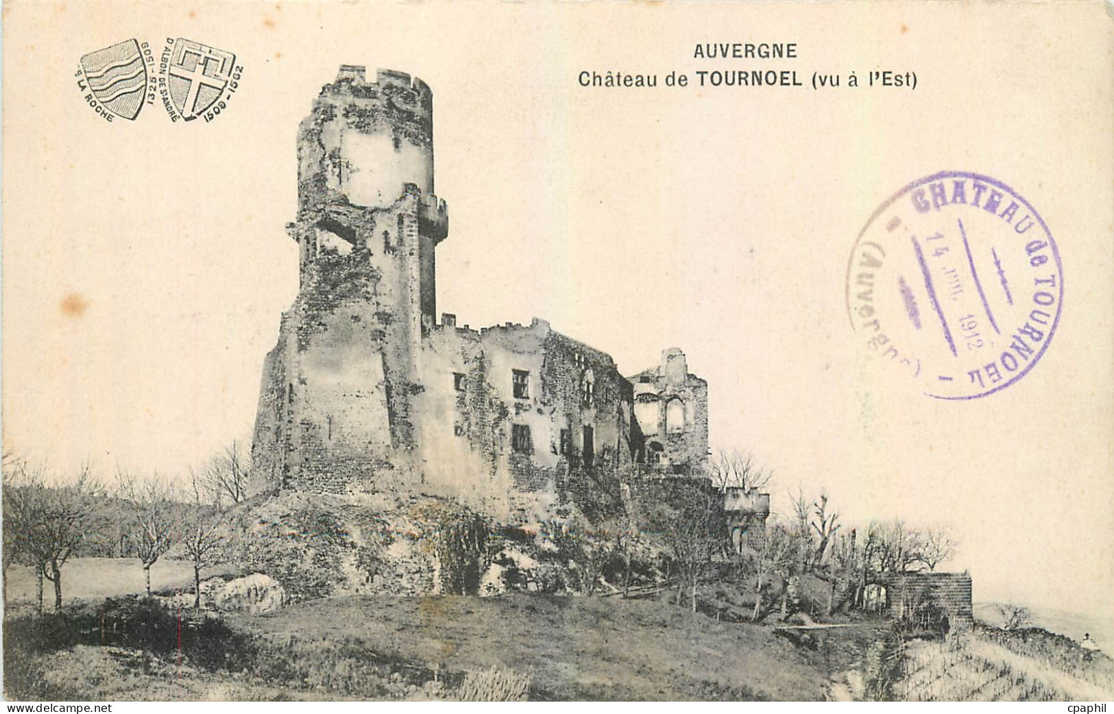 CPA Auvergne Chateau de Tournoel