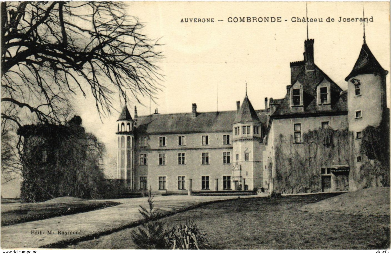 CPA Auvergne COMBRONDE Chateau de Joserand (407644)