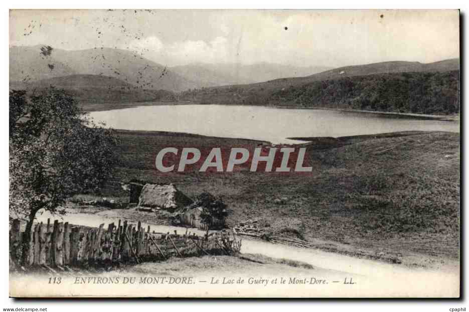 CPA Auvergne Environs du Mont Dore Le alc de Guery et le mont Dore