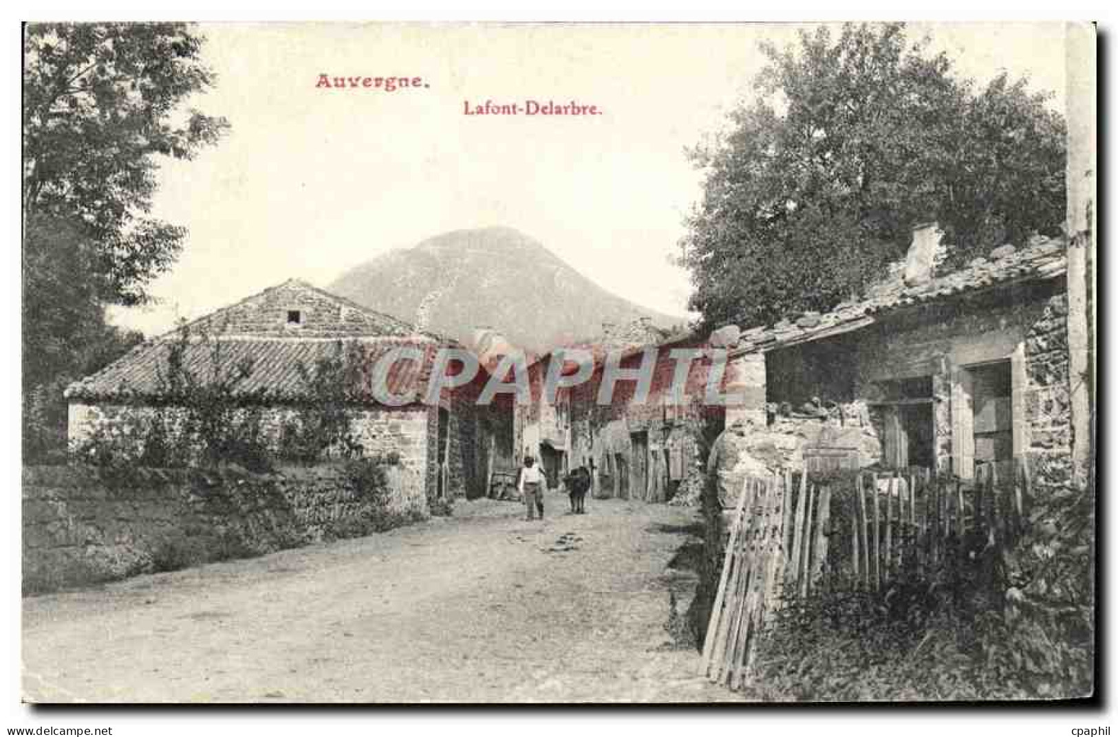 CPA Auvergne Lafont Delarbre