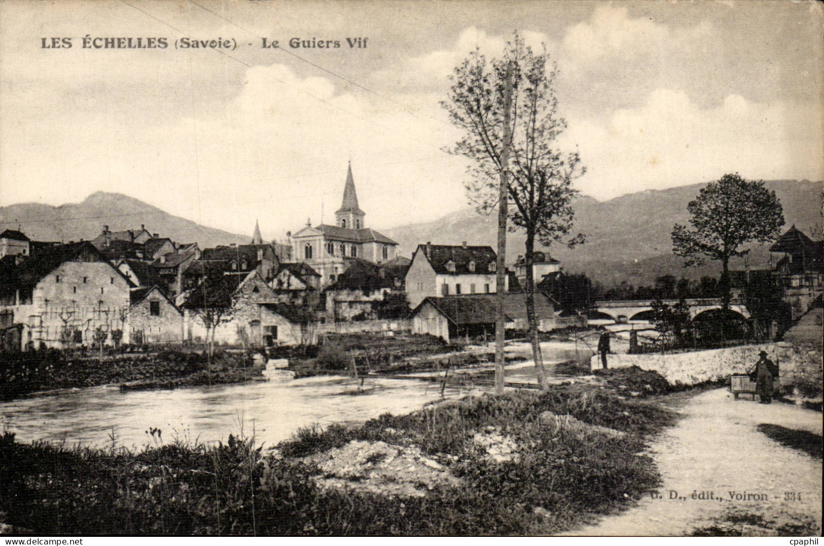 CPA Auvergne Les EGuiers Vif