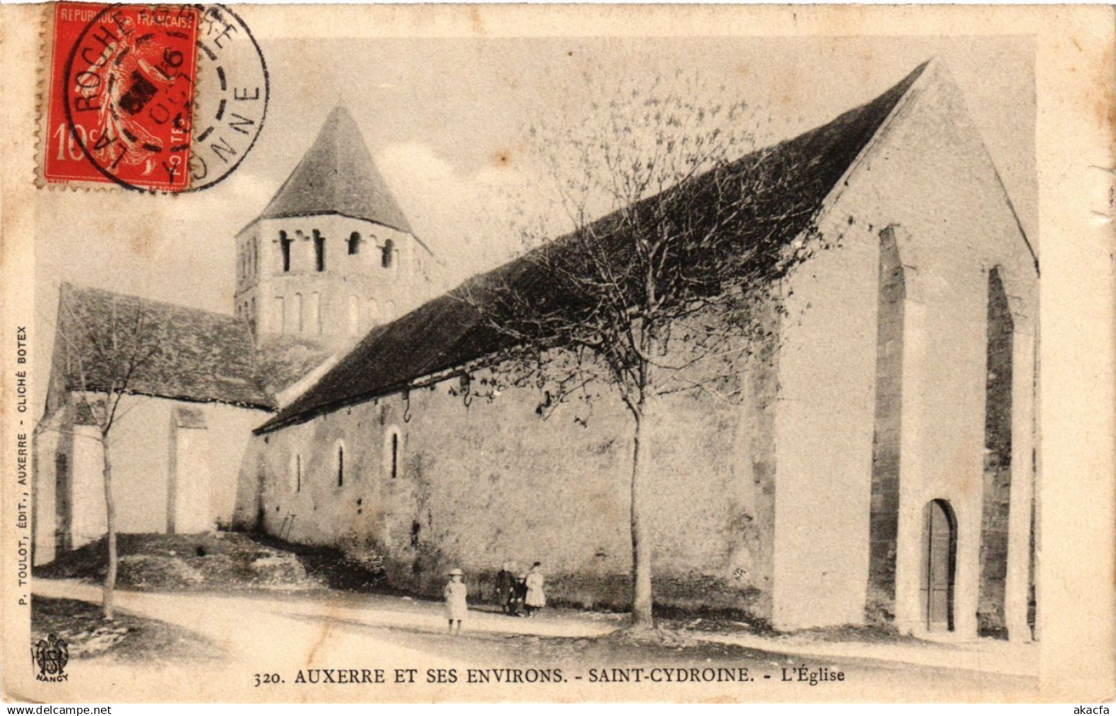 CPA AUXERRE et ses Env. - St-CYDROINE - L'Église (358238)