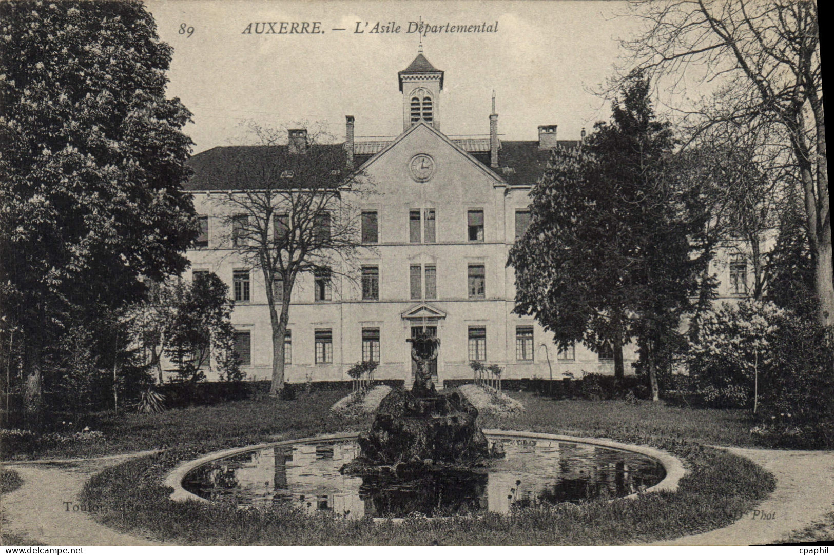 CPA Auxerre l'Asile Departemental