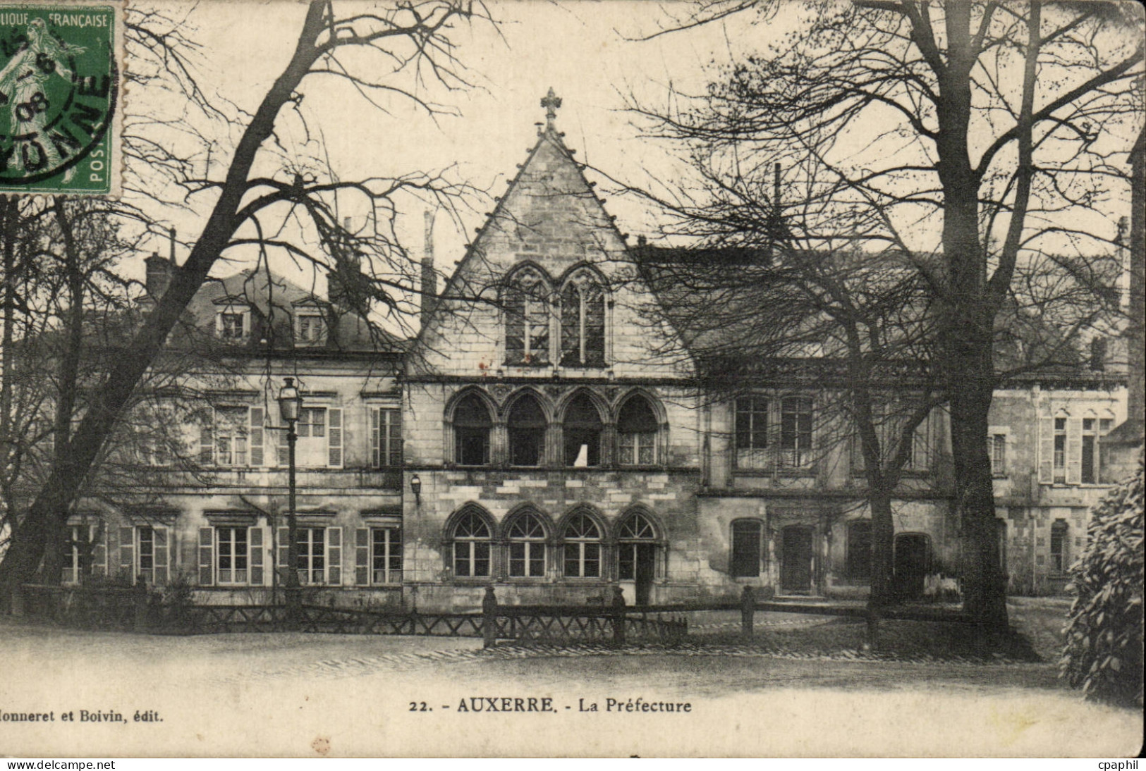 CPA Auxerre La prefecture