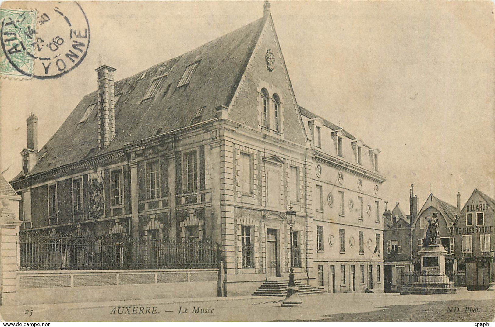 CPA Auxerre Le Musee