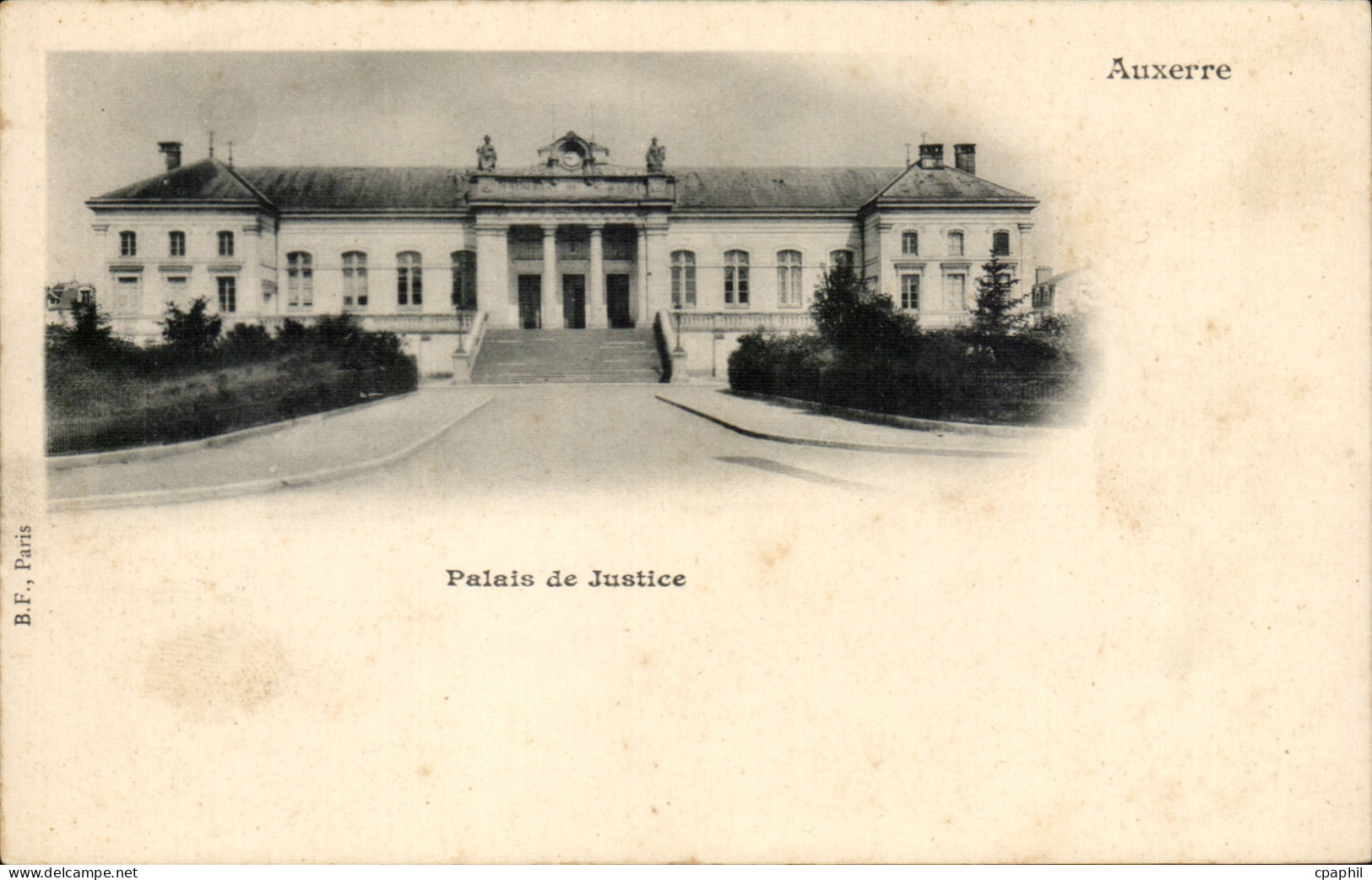 CPA Auxerre Palais de justice