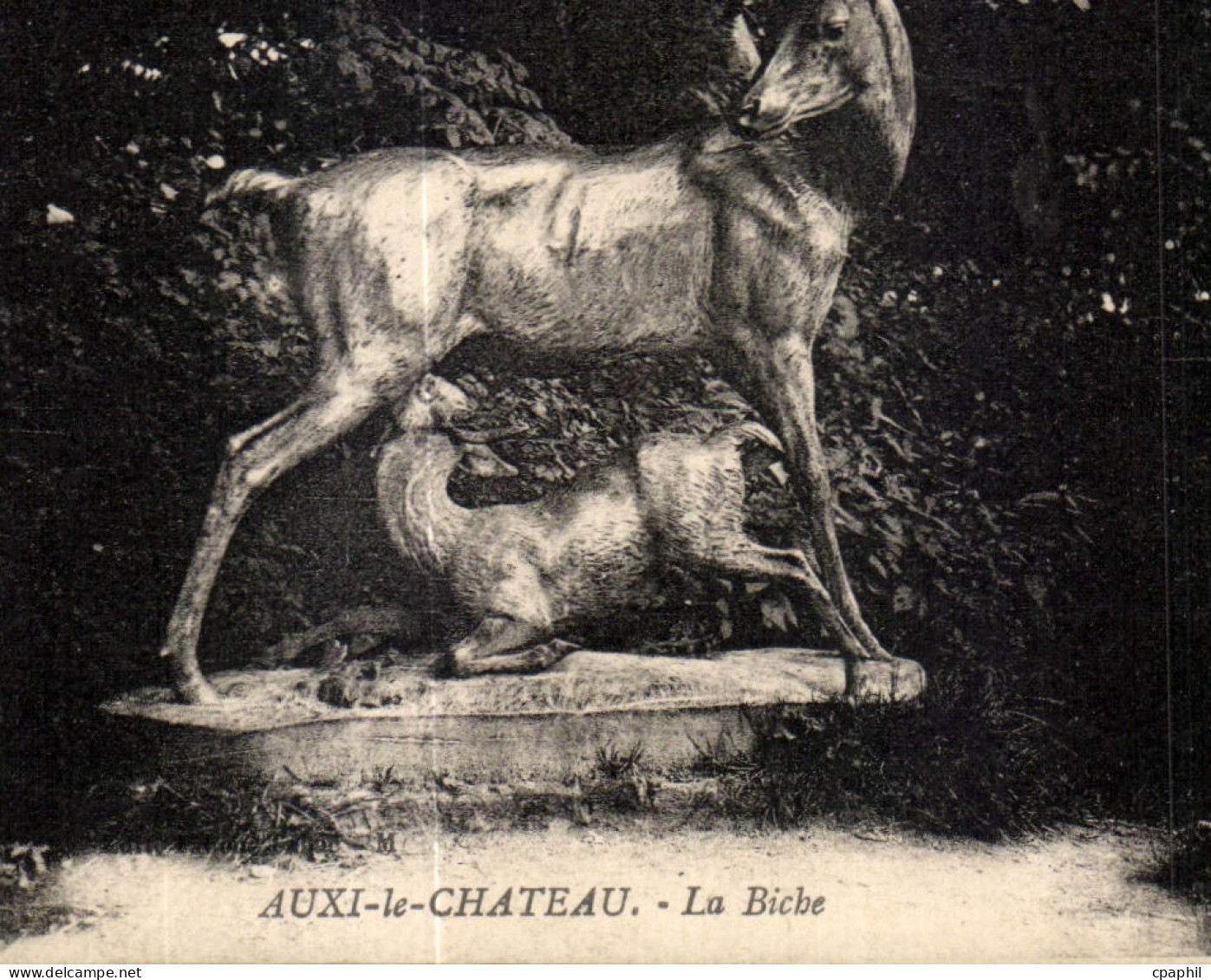 CPA Auxi le Chateau La Biche
