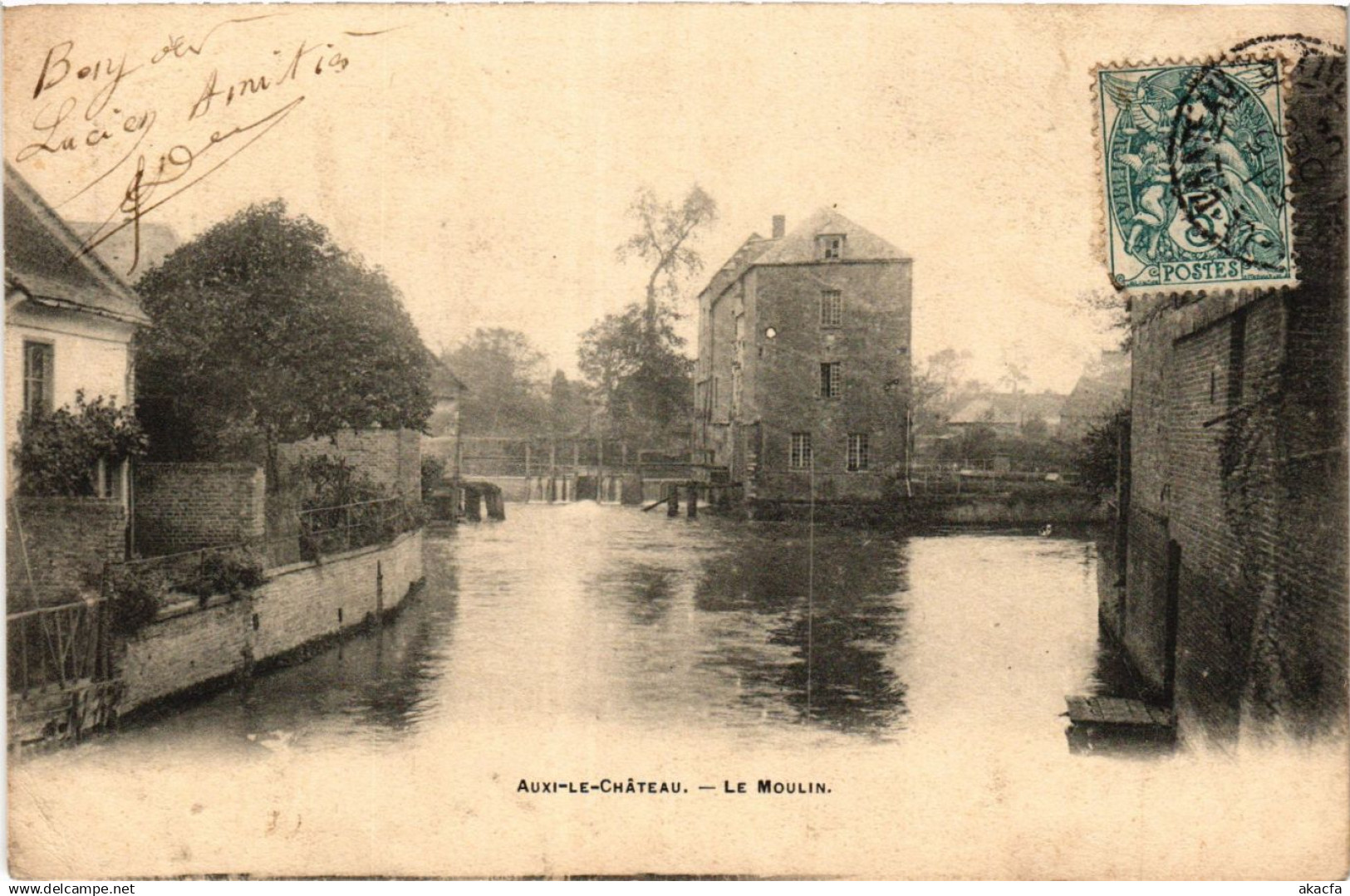 CPA AUXI-le-CHATEAU Le Moulin (414372)
