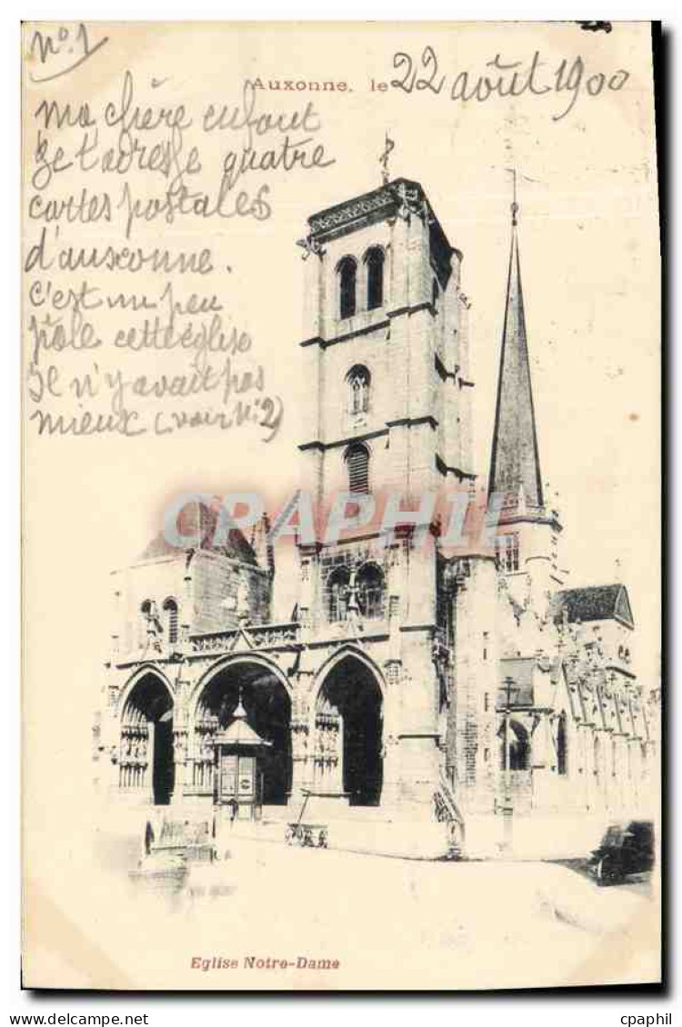 CPA Auxonne Eglise Notre Dame