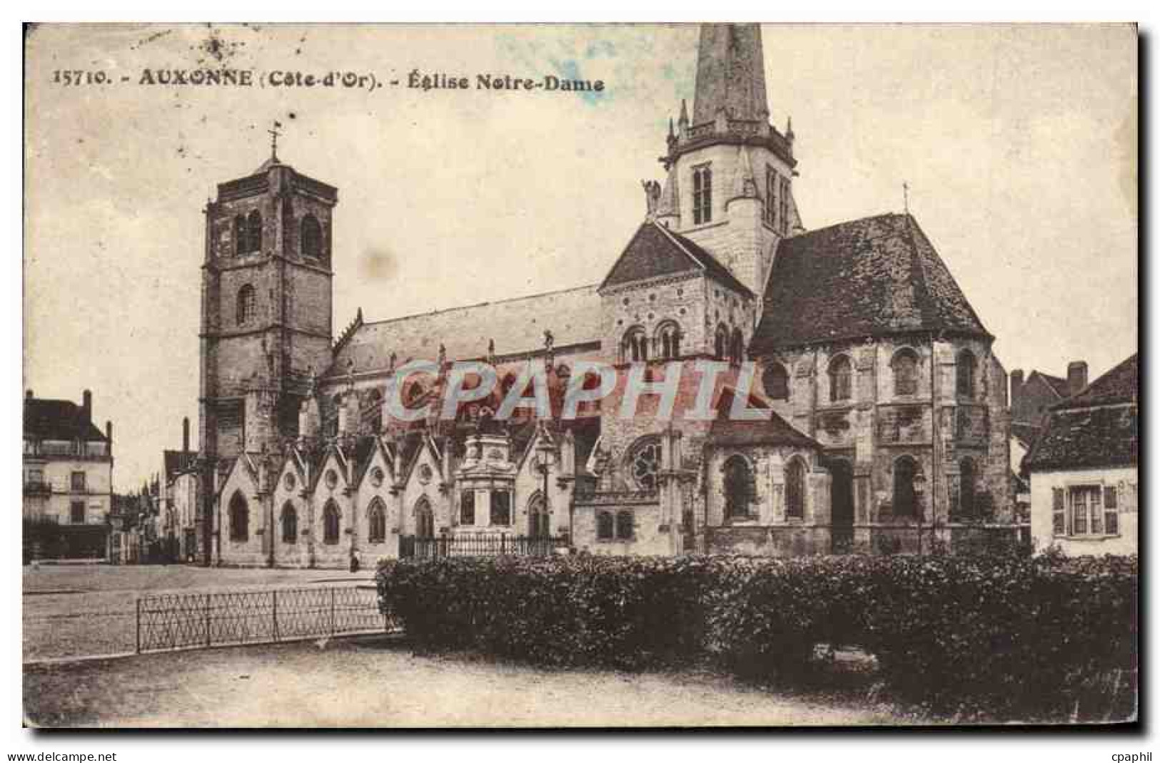 CPA Auxonne Eglise Notre Dame