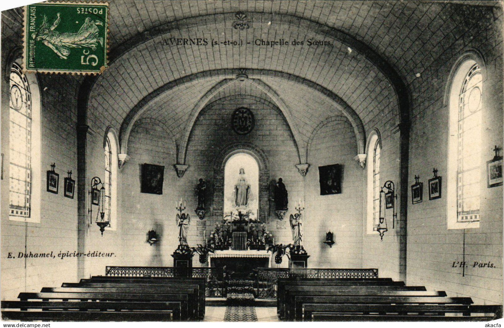 CPA Avernes Chapelle des Soeurs FRANCE (1309335)