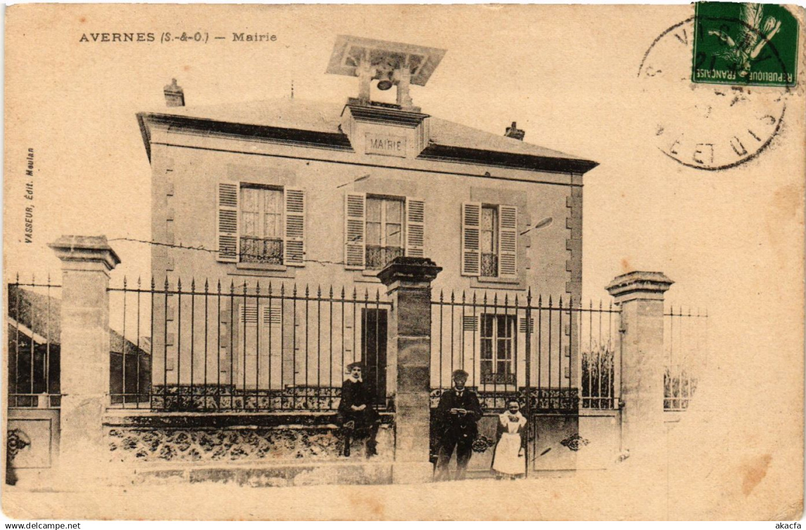 CPA Avernes (S-&-O.) - Mairie (290890)