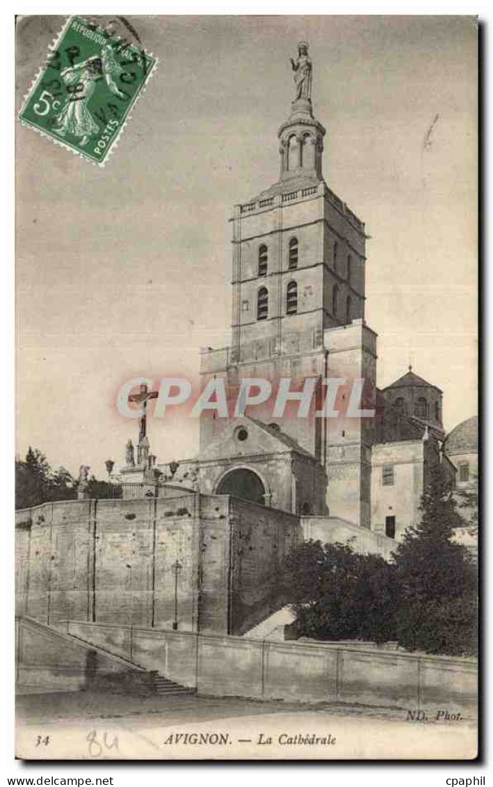 CPA Avignon la cathedrale
