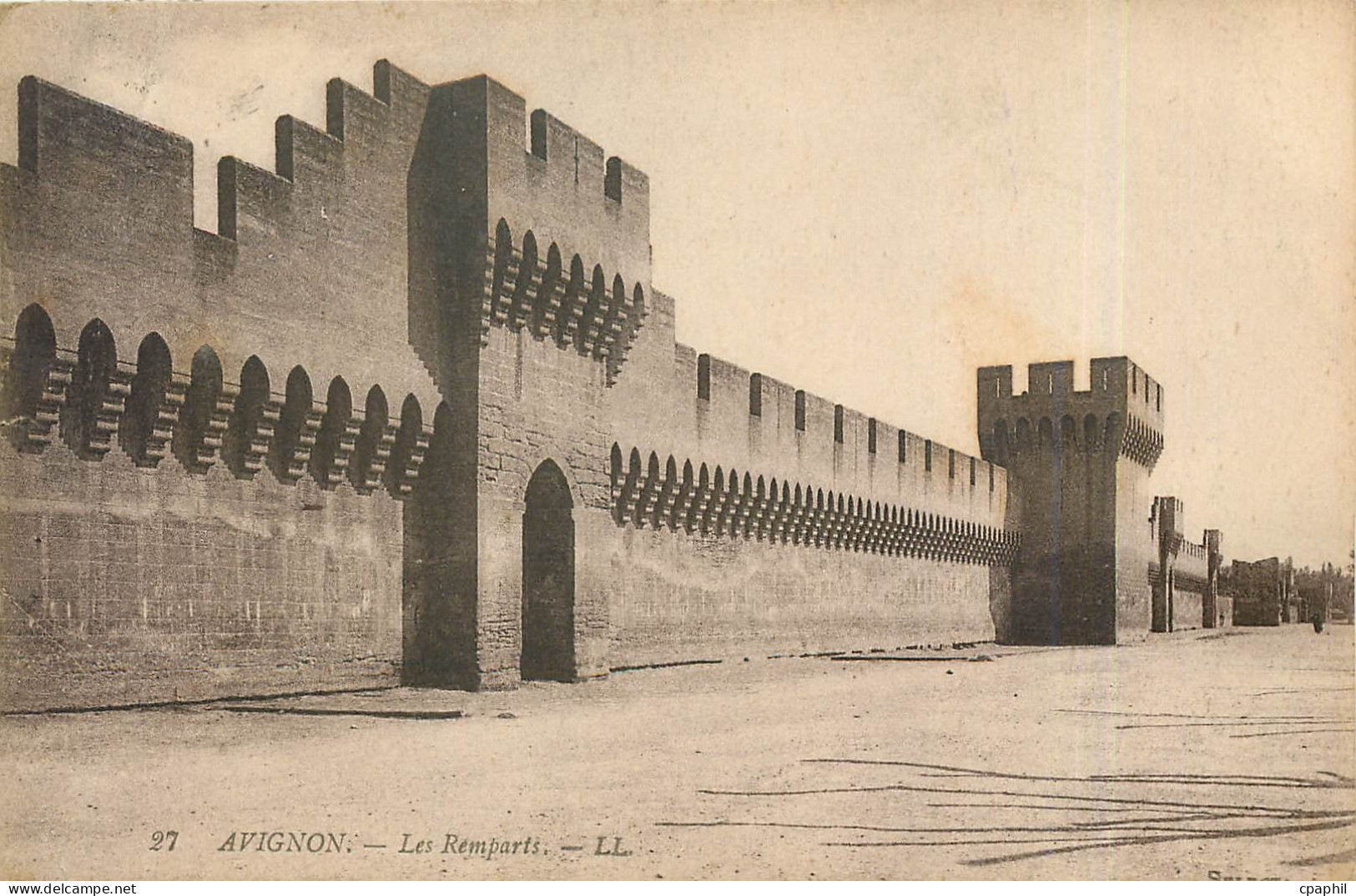 CPA Avignon - Les Remparts