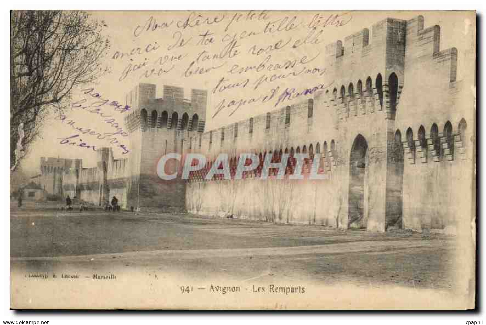 CPA Avignon Les Remparts