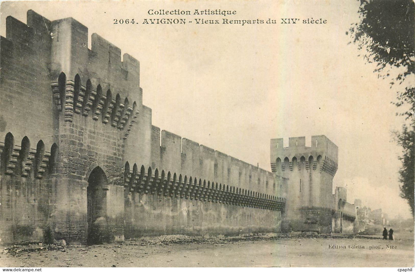 CPA Avignon Vieux Remparts