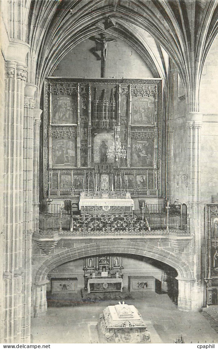 CPA Avila Convento de Santo Tomas Altar Mayor