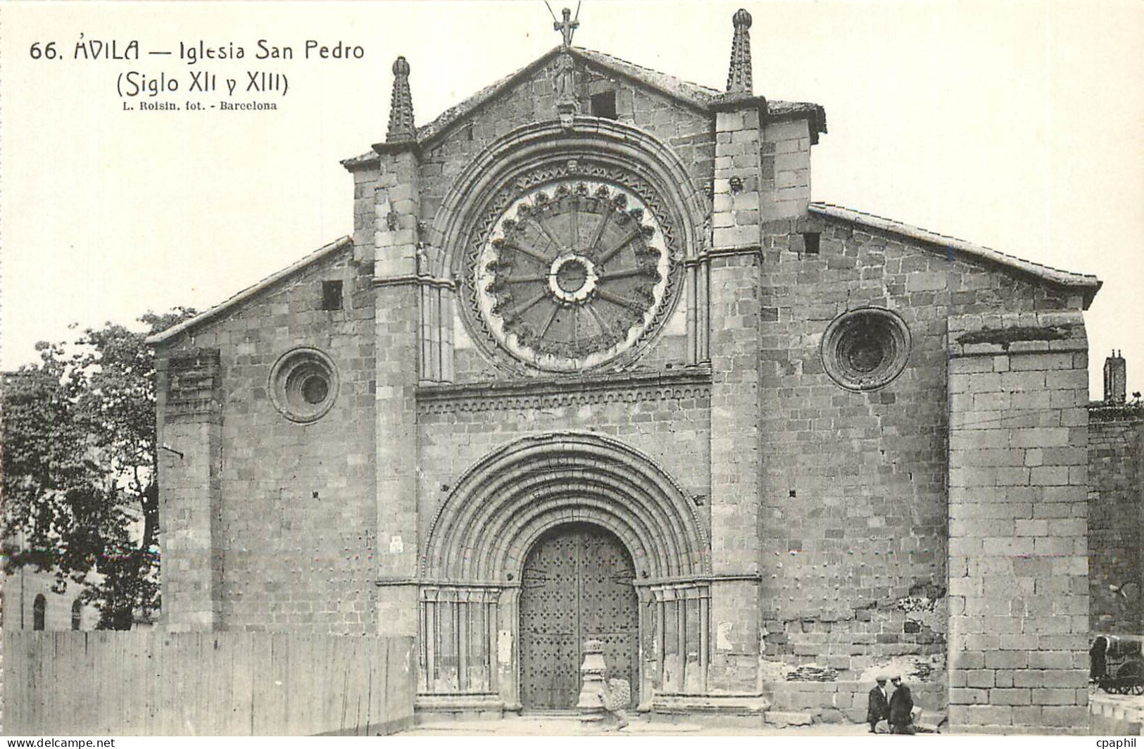 CPA Avila Iglesia San Pedro