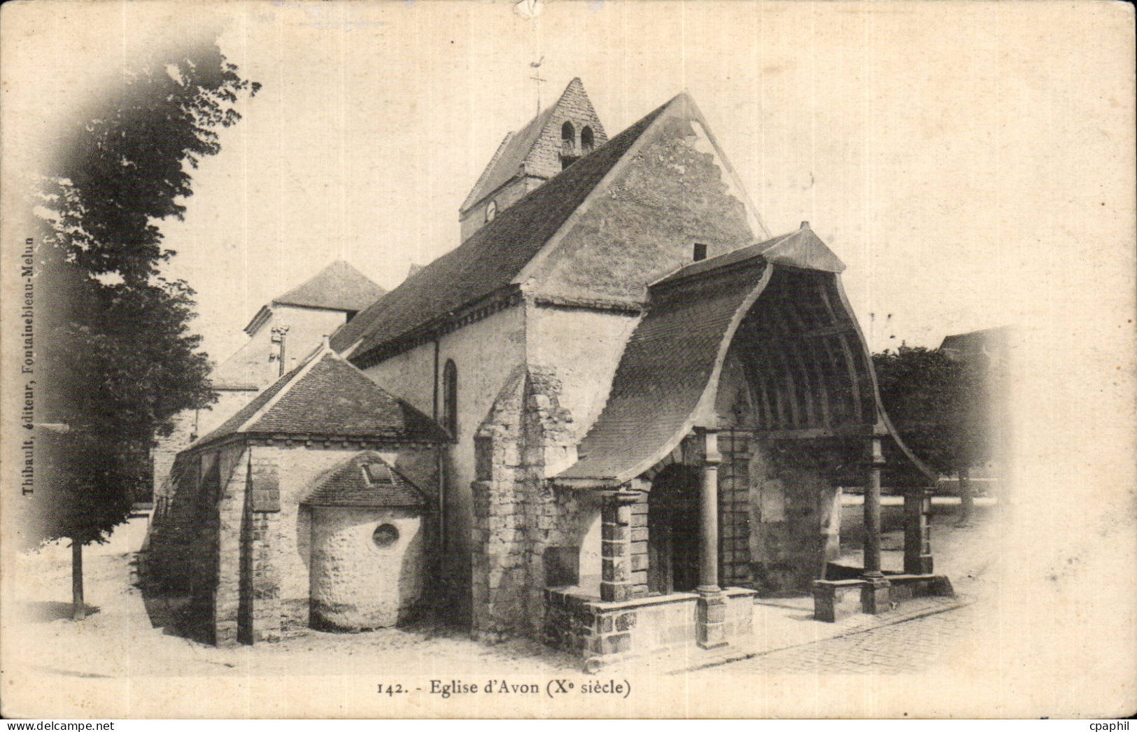 CPA Avon L eglise