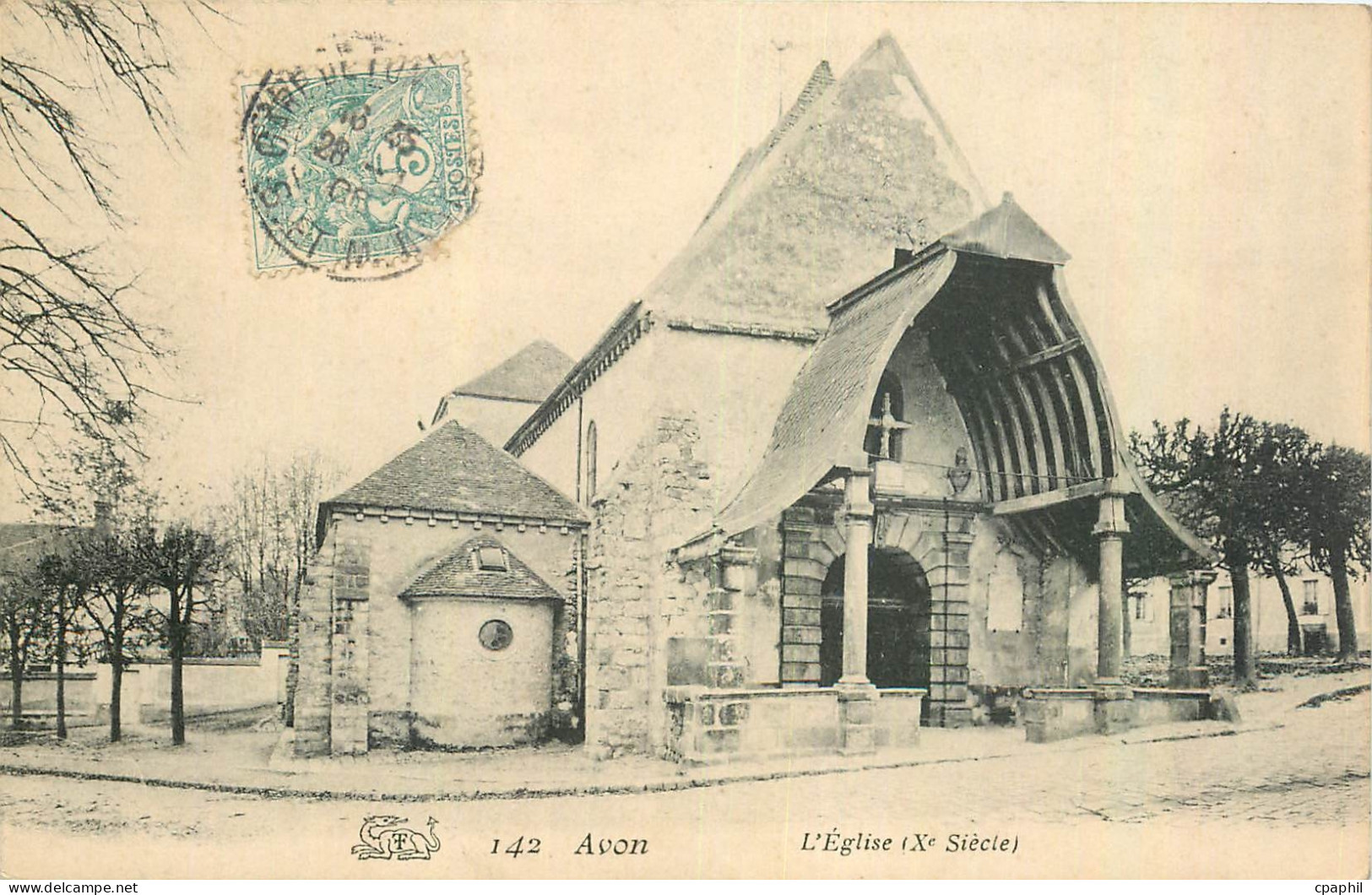 CPA Avon l'Eglise