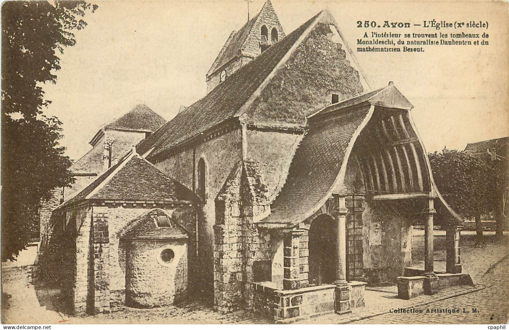 CPA Avon l'Eglise