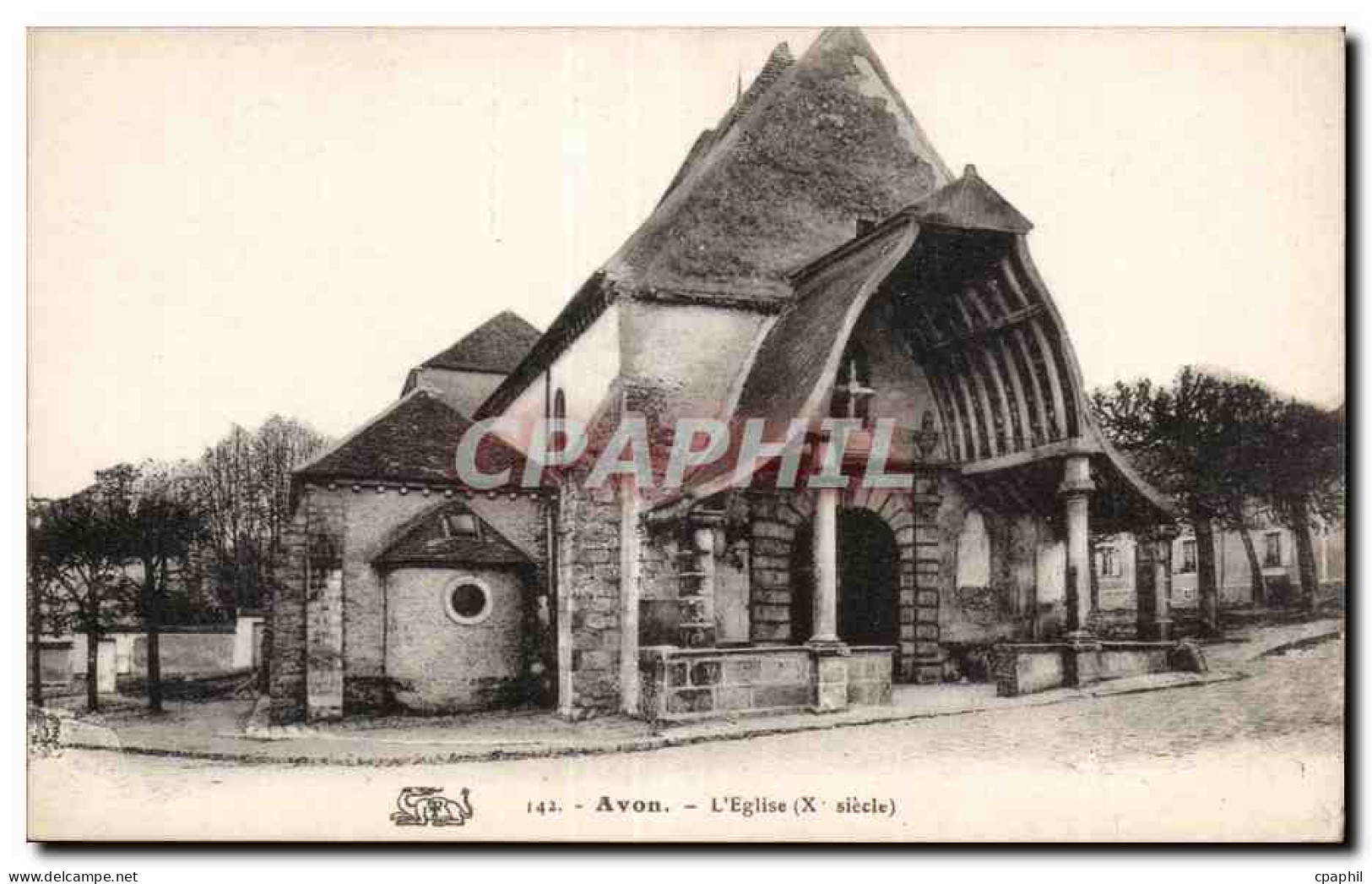 CPA Avon L'eglise