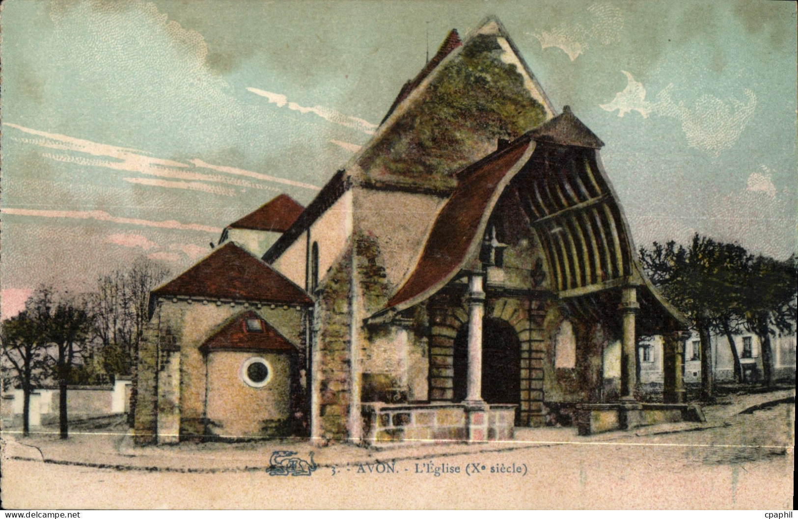 CPA Avon L'Eglise