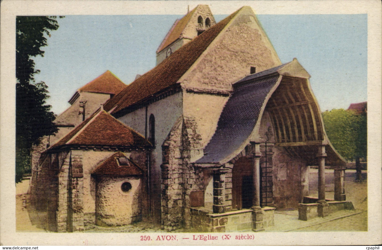 CPA Avon L'Eglise