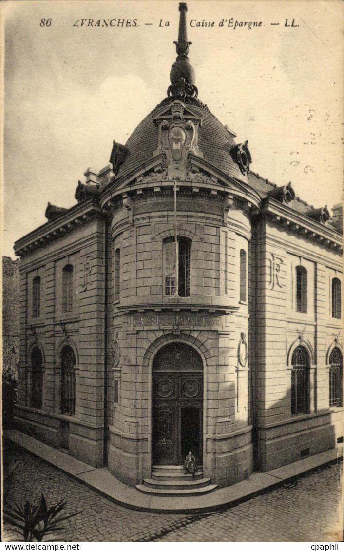 CPA Avranches La Caisse d Epargne