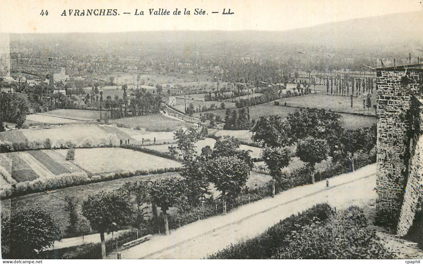 CPA Avranches la Vallee de la See