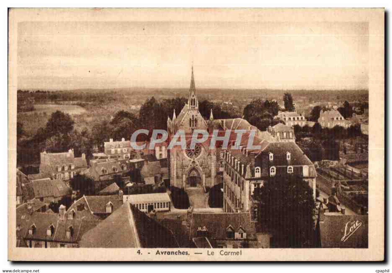 CPA Avranches Le Carmel