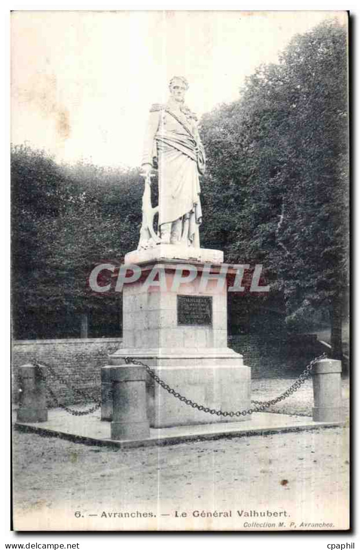CPA Avranches le general valhubert