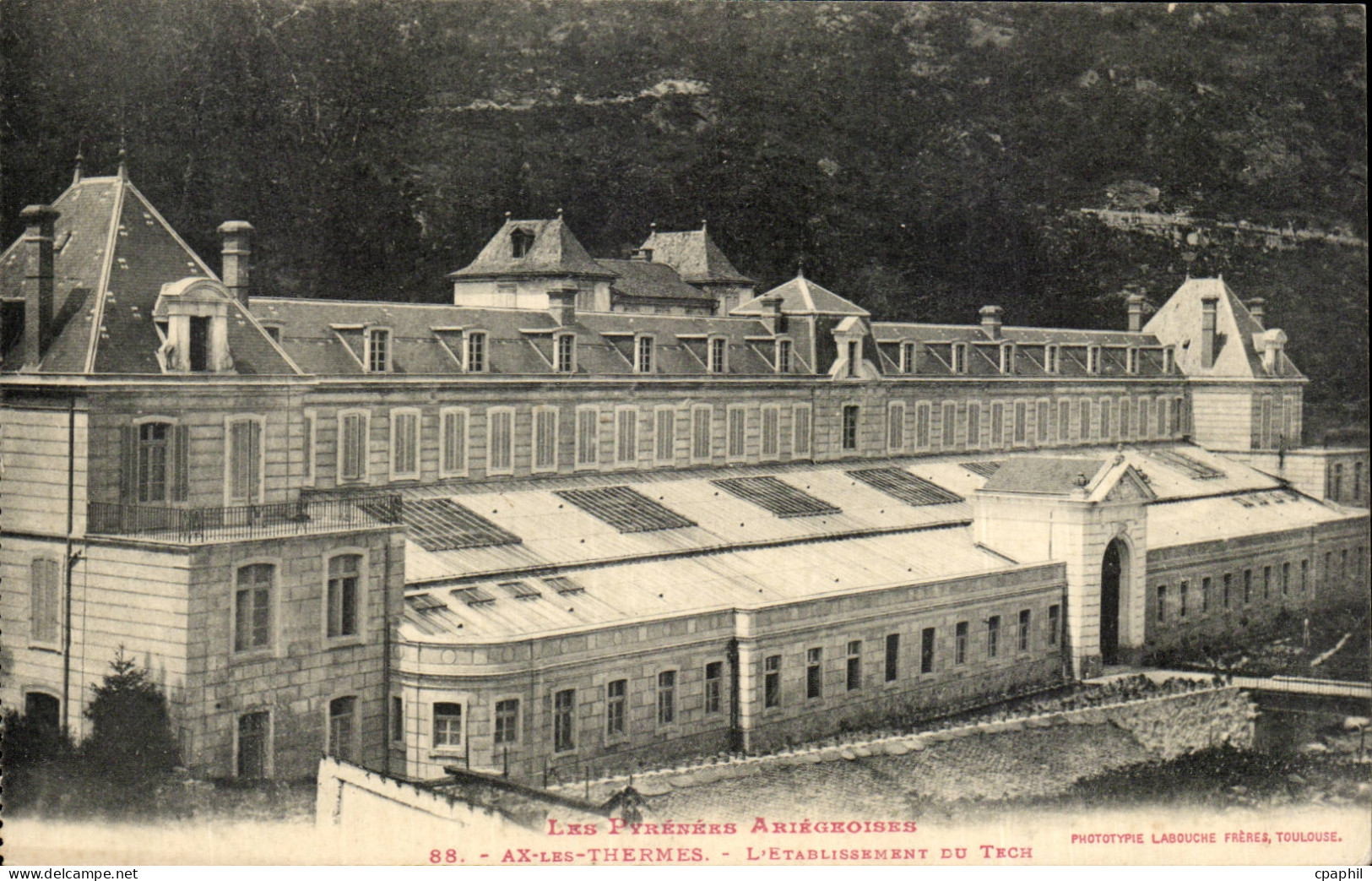 CPA Ax les Thermes Etablissement du TEch